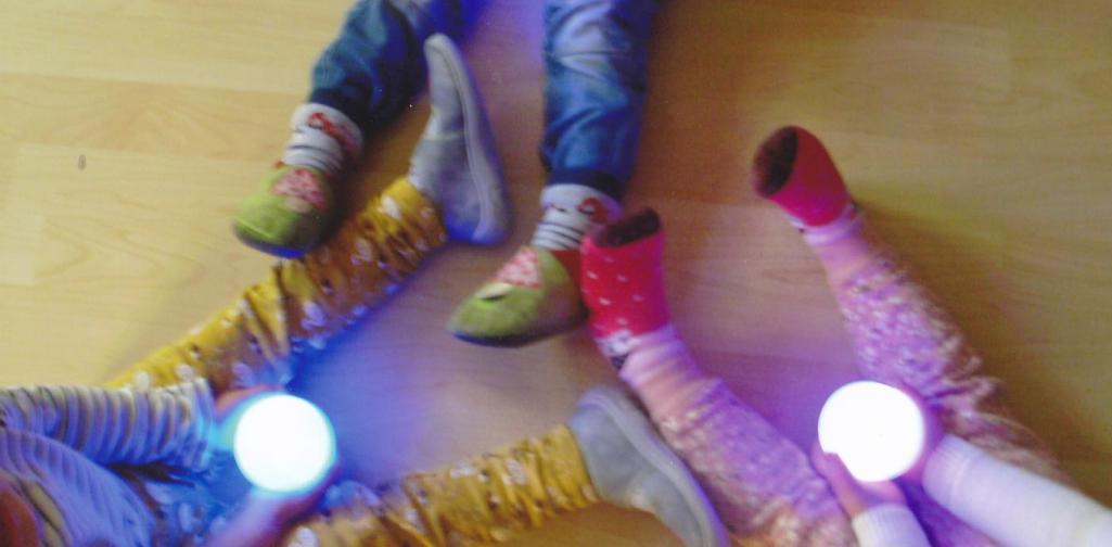 leuchtende Bälle Ästhetik